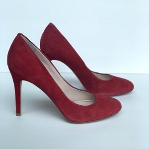 Vince Camuto Suede Heel Pump Shoes